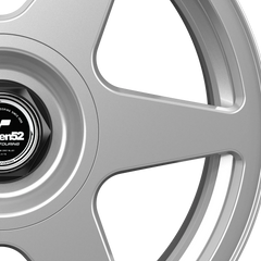 fifteen52 Super Toruing Tarmac 19x8.5 5x114.3/5x120 35mm ET 73.1mm Center Bore Speed Silver Wheel | STTSS-98554+35