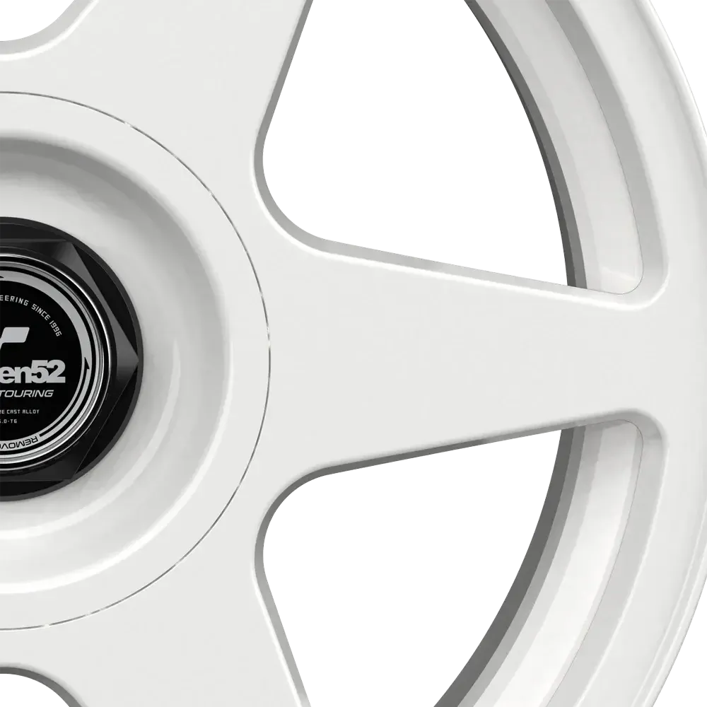 fifteen52 Super Touring Tarmac 19x8.5 5x114.3/5x120 35mm ET 73.1mm Center Bore Rally White Wheel | STTRW-98554+35