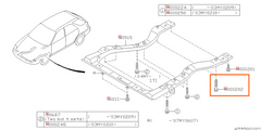 Subaru OEM Cross Member Bolt Subaru WRX / STI 2002-2007 | 901000202