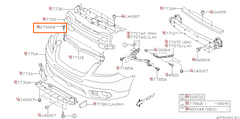 Subaru OEM Headlight Mounting Bolt Subaru WRX / STI 2004-2007 | 901270004