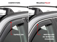 WeatherTech Rear Window Deflector Dark Tint Subaru WRX / STI 2015-2021 | 83709IM