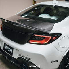 Seibon MB-Style Carbon Fiber Trunk Lid Toyota GR86 / Subaru BRZ 2022-2026 | TL22TY86-MB