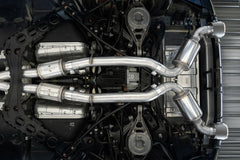 MBRP Armor Pro Cat Back Exhaust 3" Dual Exit w/ 5" Carbon Fiber Tips Nissan Z 2023-2026 | S44083CF