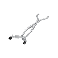 MBRP Armor Pro Cat Back Exhaust 3" Dual Exit w/ 5" Carbon Fiber Tips Nissan Z 2023-2026 | S44083CF