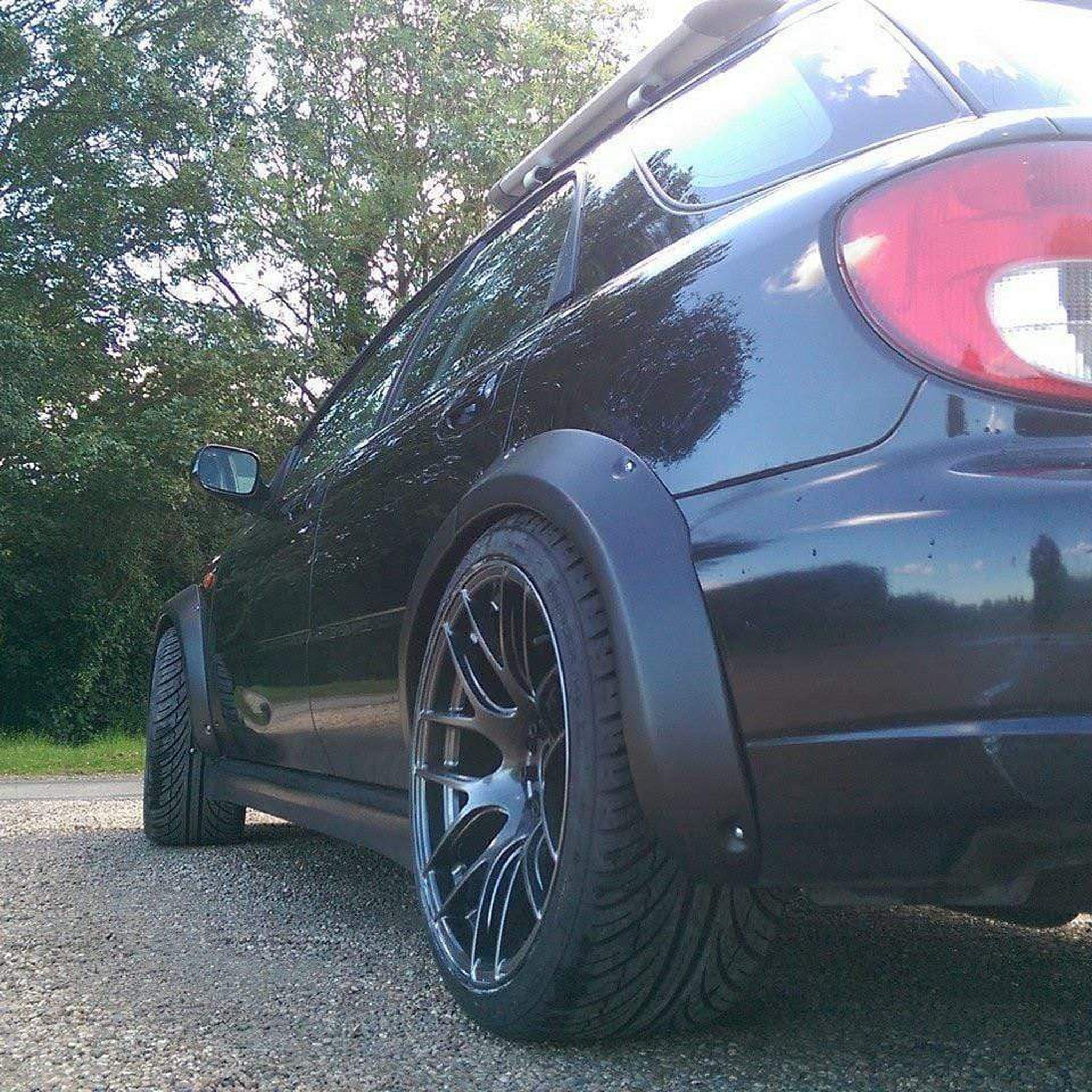ABW Motorsport 60mm Fender Flares Arch One Piece Subaru WRX Sedan 2002-2003