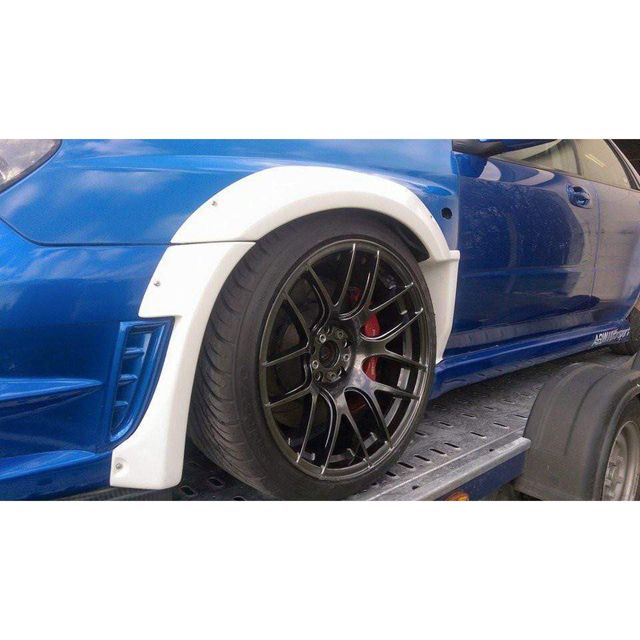 ABW Motorsport 60mm Fender Flares Recessed Two Piece Subaru WRX / STI 2006-2007 Sedan