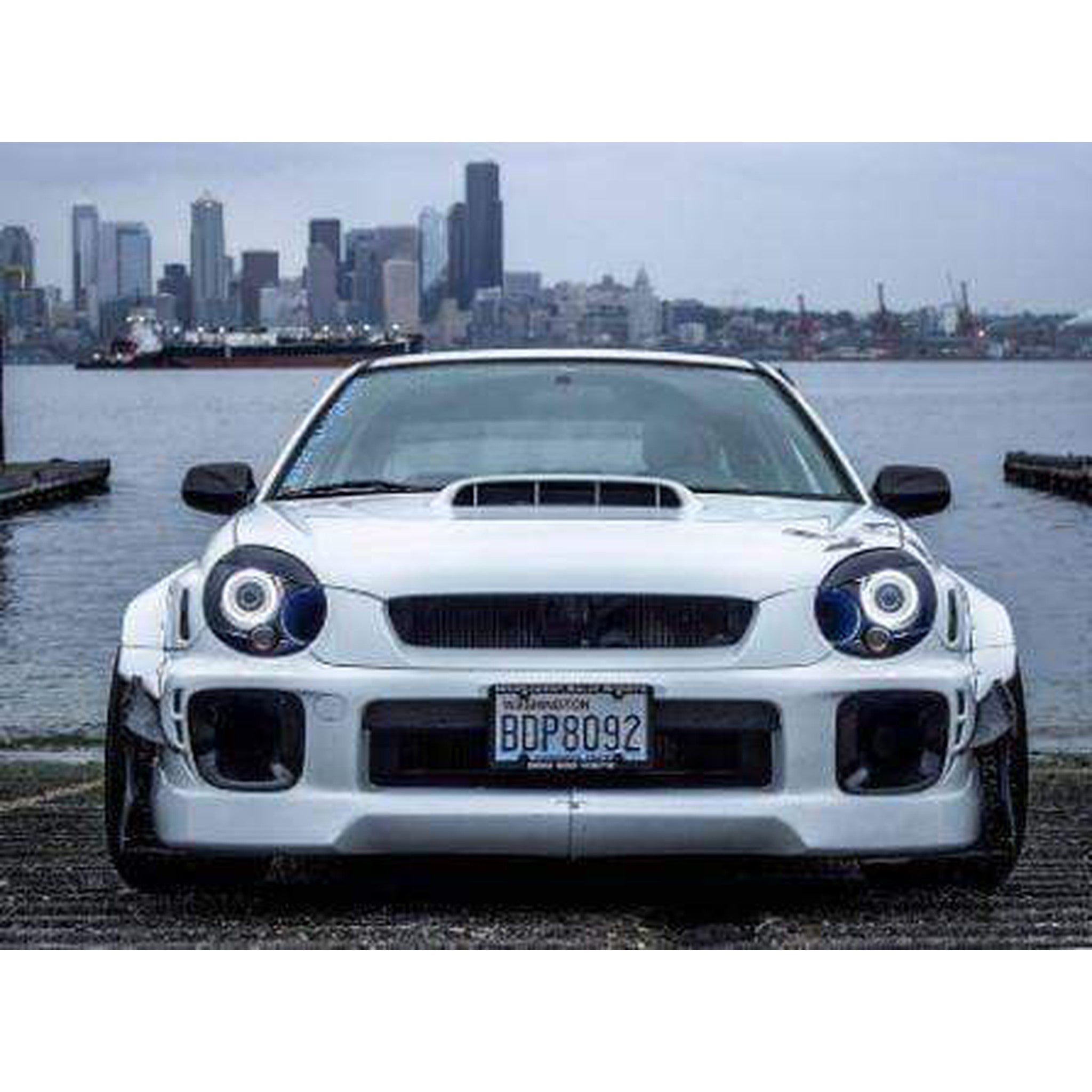 ABW Motorsport 80mm Recessed Arch Fender Flares Subaru WRX / STI 2002-2005 Sedan