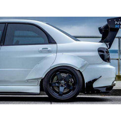 ABW Motorsport 80mm Recessed Arch Fender Flares Subaru WRX / STI 2002-2005 Sedan