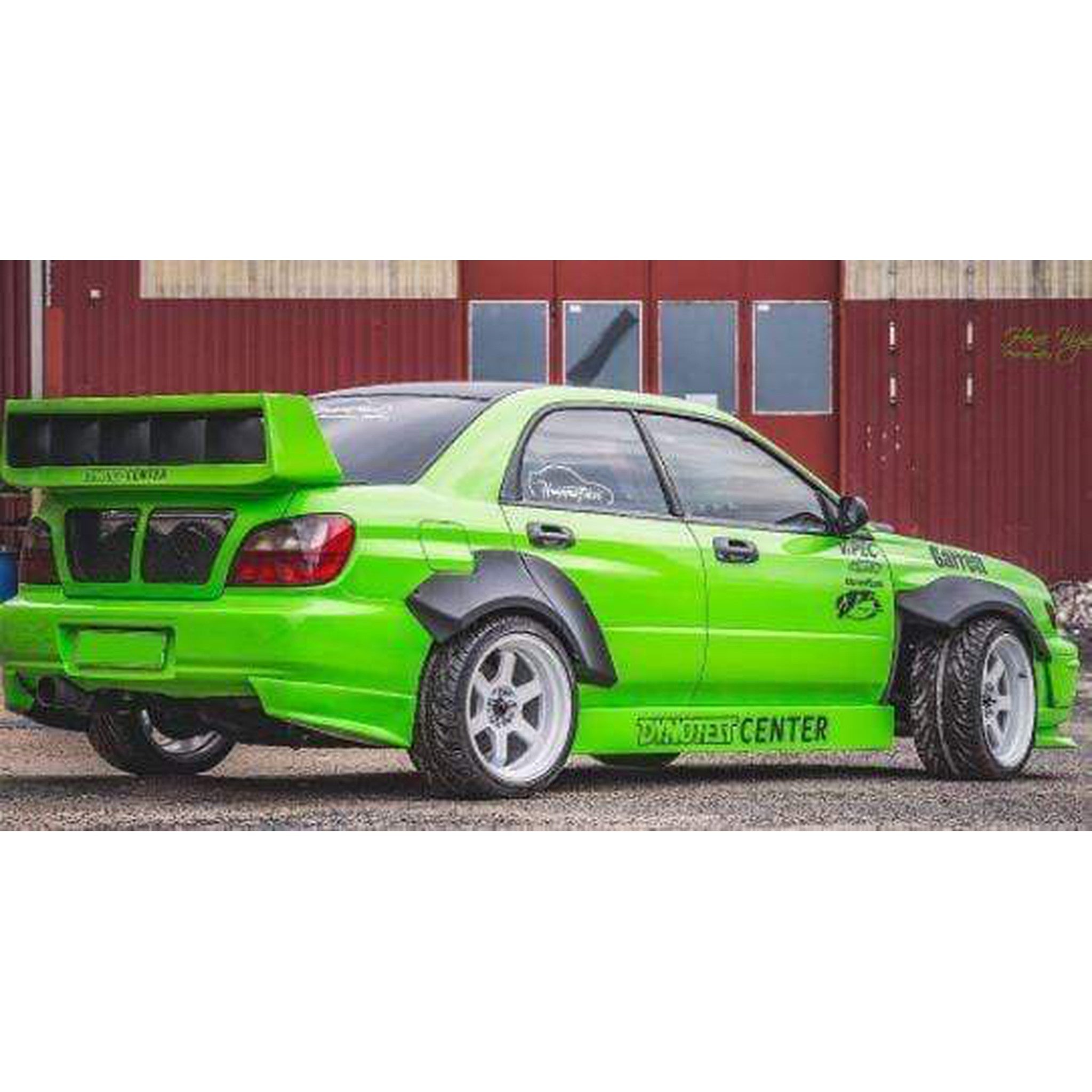 ABW Motorsport 80mm Recessed Arch Fender Flares Subaru WRX / STI 2002-2005 Sedan