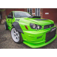 ABW Motorsport 80mm Recessed Arch Fender Flares Subaru WRX / STI 2002-2005 Sedan