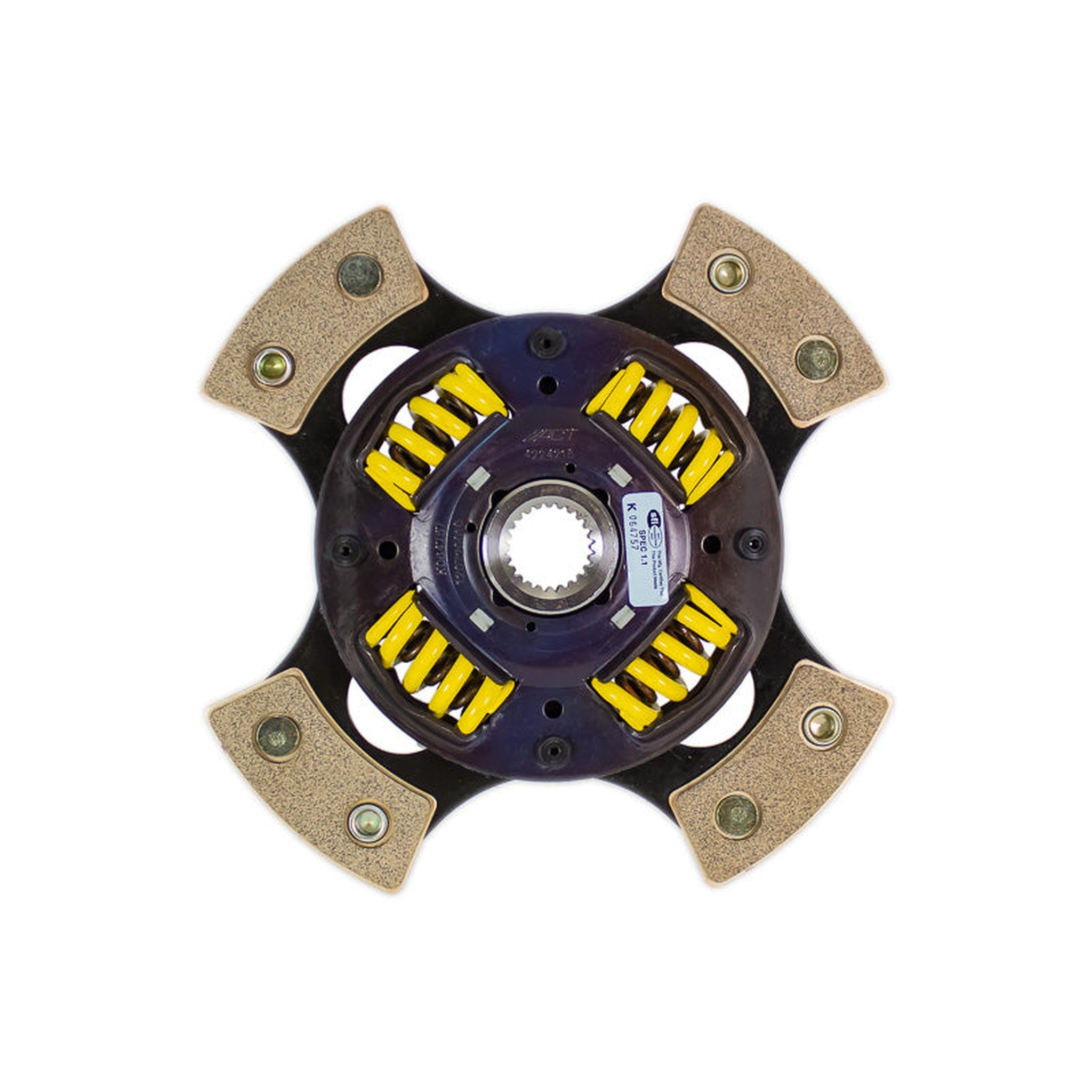 ACT 4 Pad Sprung Race Disc Replacement Subaru Crosstrek 2013-2017 | 4224218