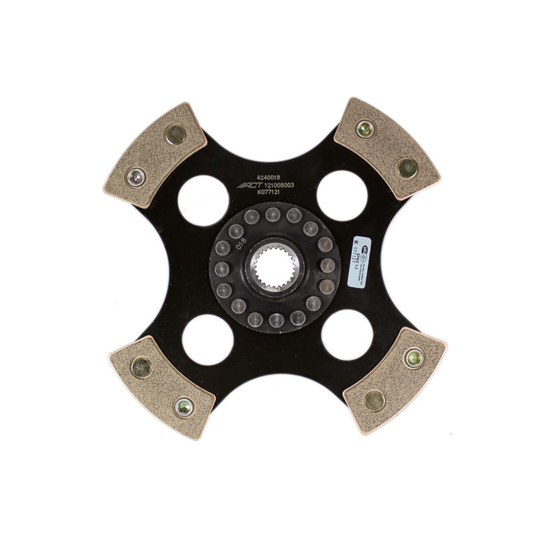 ACT 4-Puck Rigid Race Disc Subaru STI 2004-2021 / WRX 2006-2021 / Legacy GT 2005-2012 | 4240018
