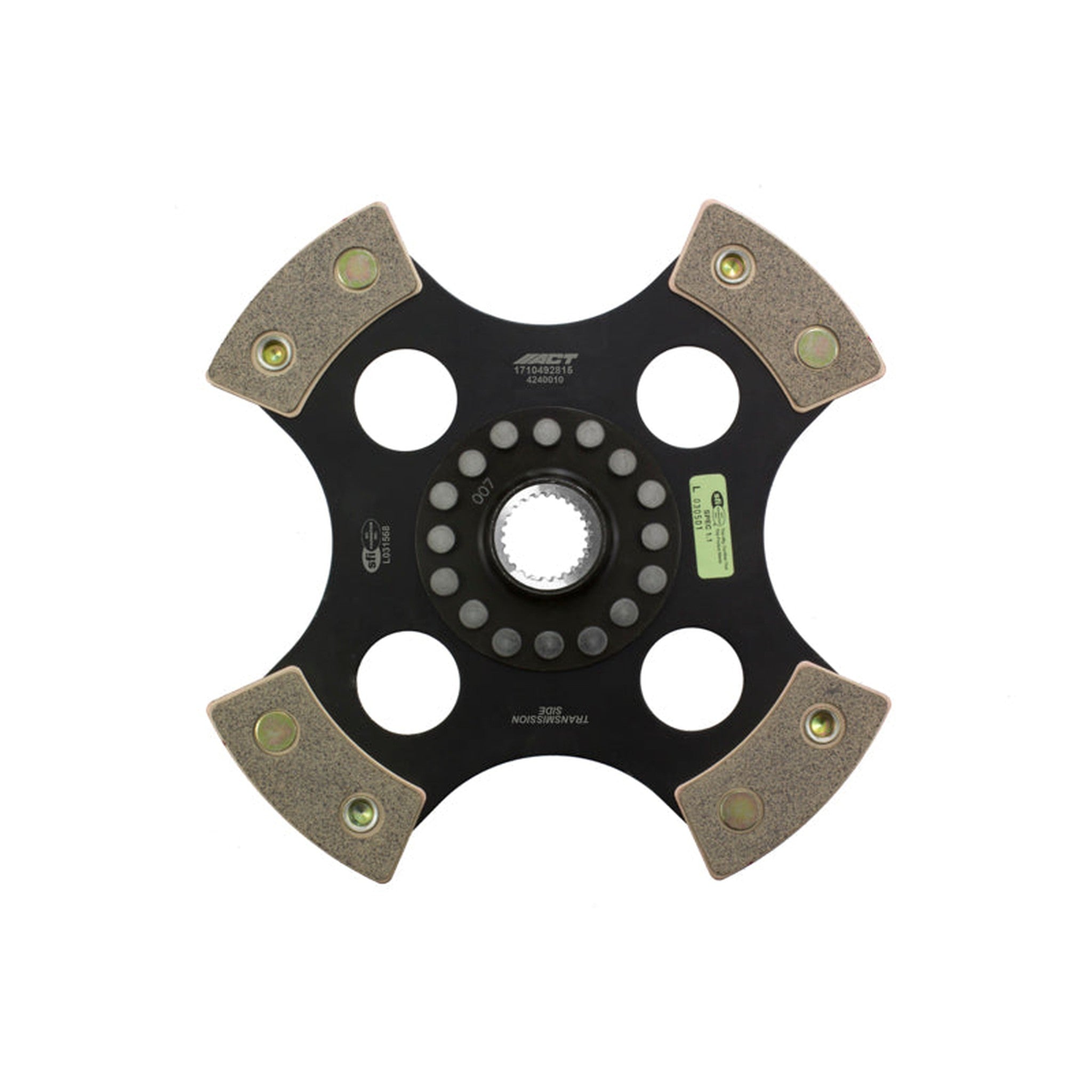 ACT HD/Race Rigid 4 Pad Clutch Kit w/ Flywheel Honda Civic Type R 2017-2021 | HC12-HDR4