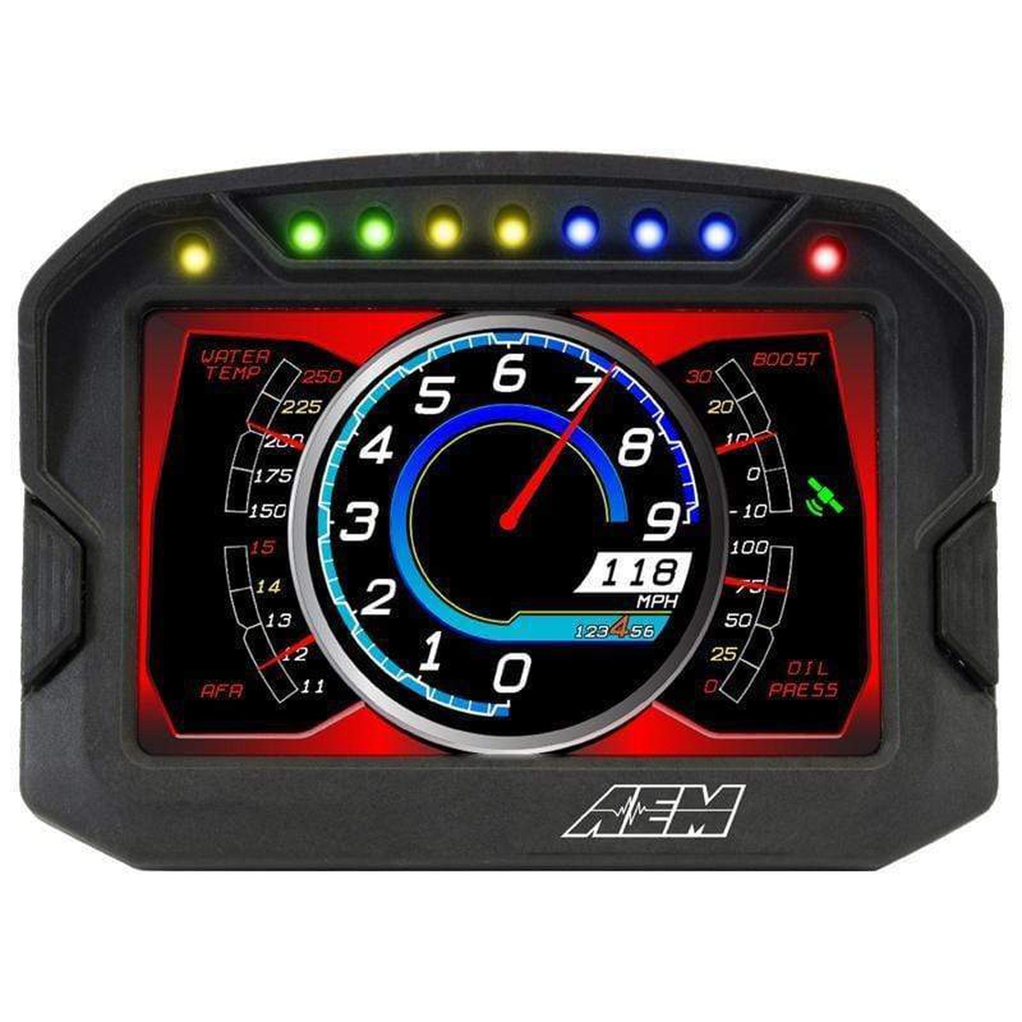AEM CD-5G Carbon Digital Dash Display w/ Interal 10Hz GPS & Antenna