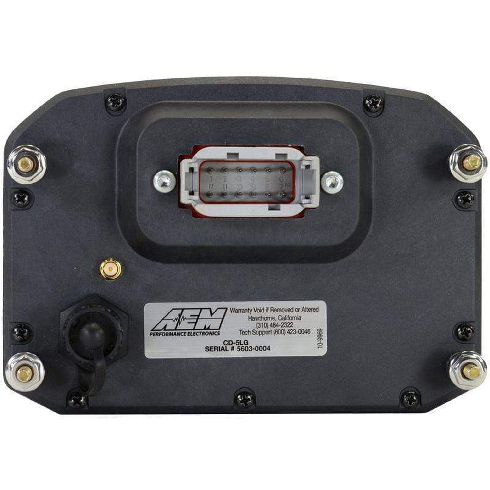 AEM CD-5G Carbon Digital Dash Display w/ Interal 10Hz GPS & Antenna
