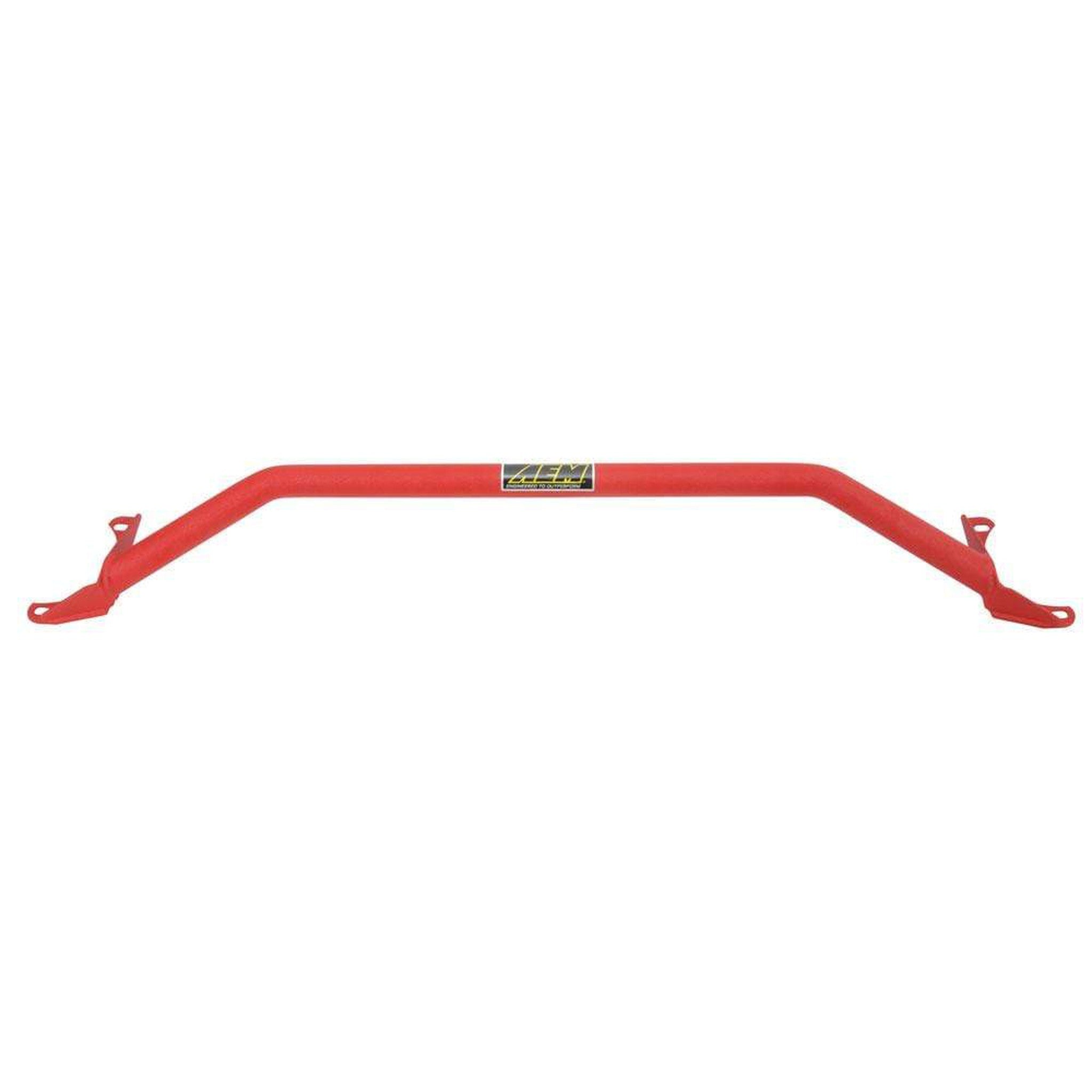AEM Strut Bar Wrinkle Red Subaru WRX / STI 2009-2014