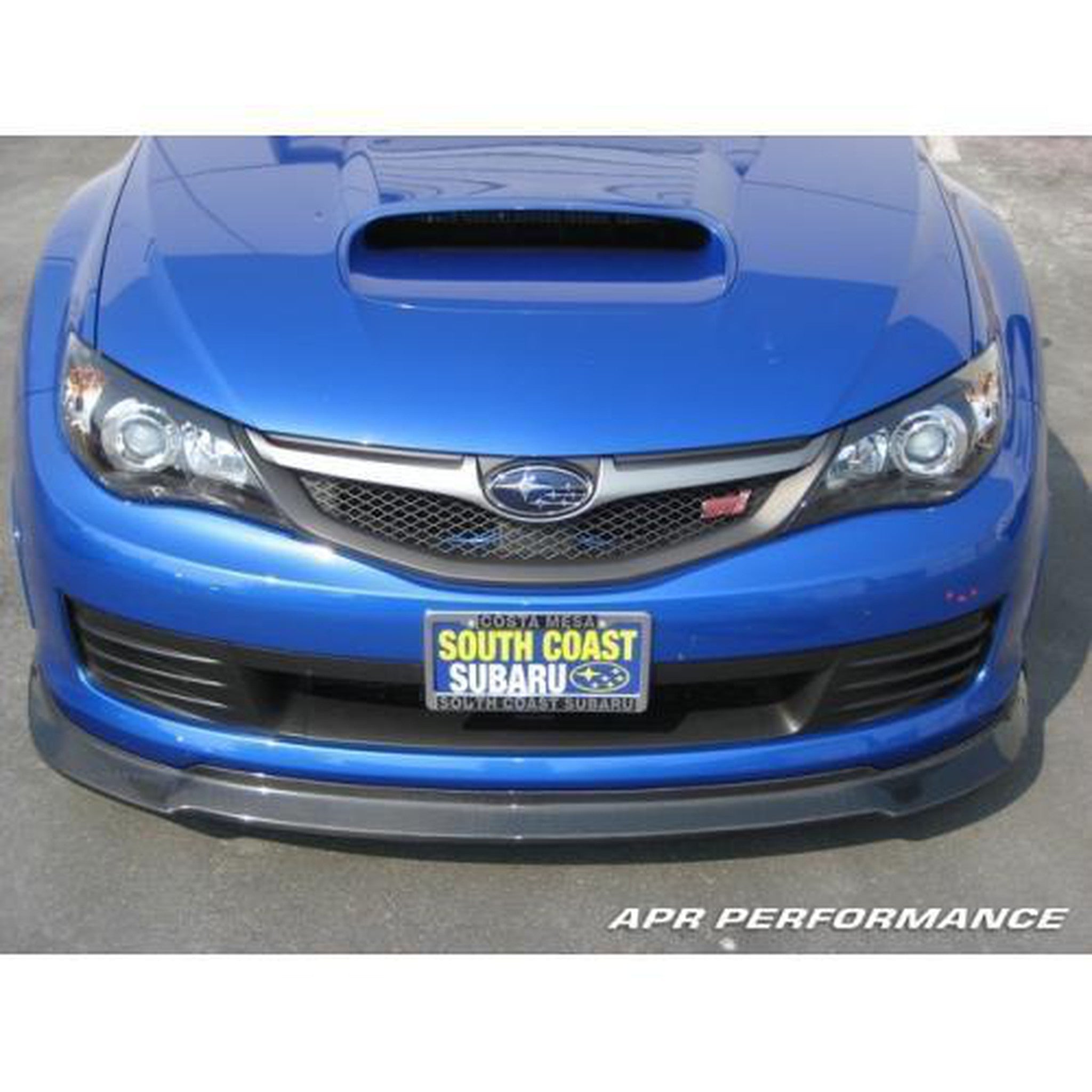 APR Carbon Fiber Front Lip Subaru STI Hatchback 2008-2010