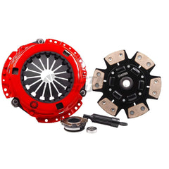 Action Clutch ACR-1736 Stage 5 2MS (Iron Buttons, 6-Puck Sprung) Incl. Dual HD Pressure Plate+Bearing Kit Subaru Baja 2003-2006 2.5L SOHC