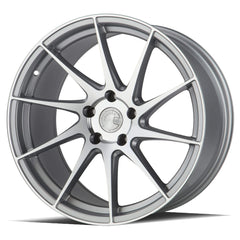 AodHan AH09 Gloss Silver Machined Face Wheel 18x9.5 (Passenger Side) 35mm 5x100