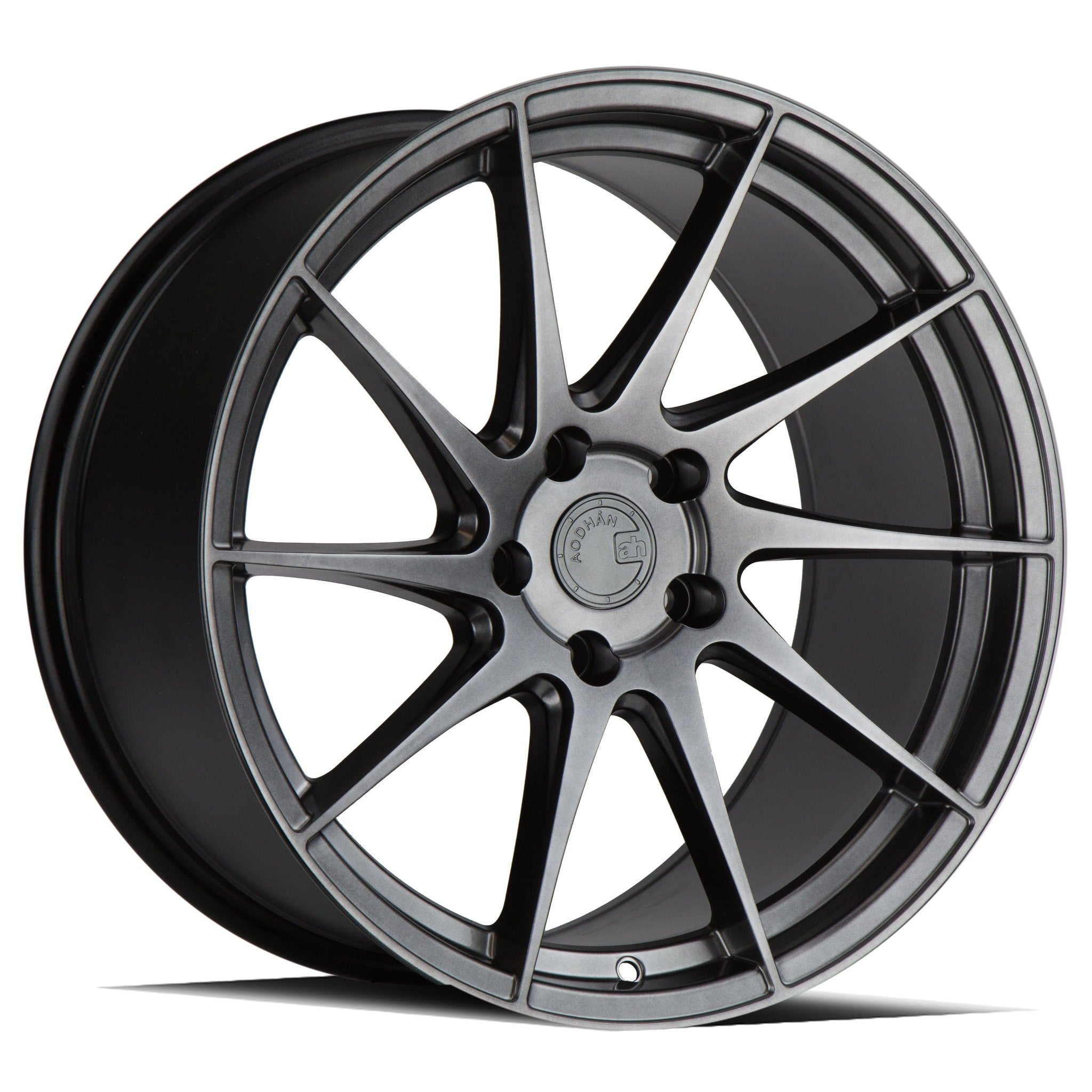 AodHan AH09 Hyper Black Wheel 18x9.5 (Driver Side) 35mm 5x112