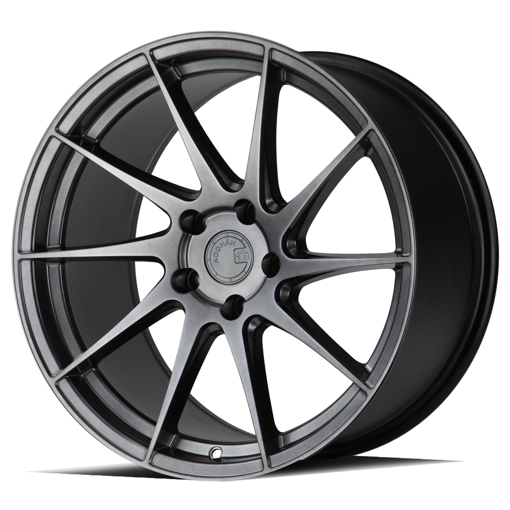 AodHan AH09 Hyper Black Wheel 18x9.5 (Passenger Side) 35mm 5x114.3
