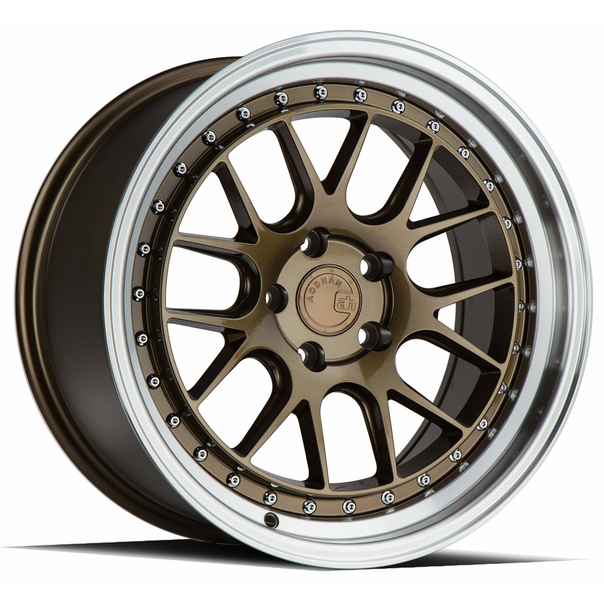 AodHan DS-06 Bronze w/Machined Lip Wheel 18x9.5 22mm 5x114.3