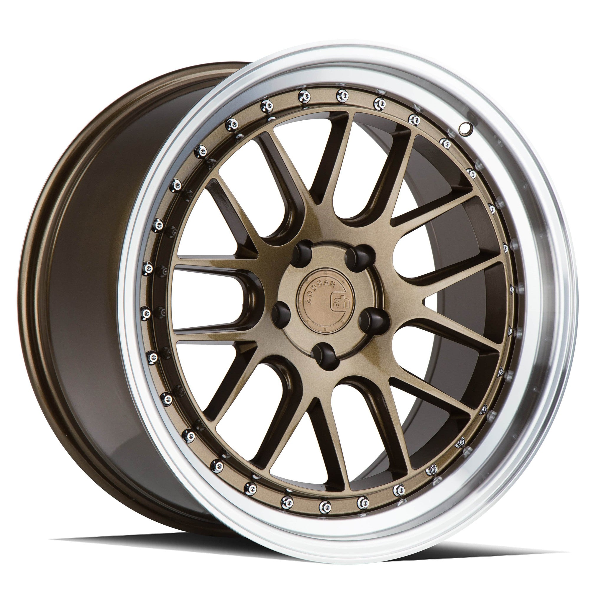 AodHan DS-06 Bronze w/Machined Lip Wheel 19x9.5 22mm 5x114.3