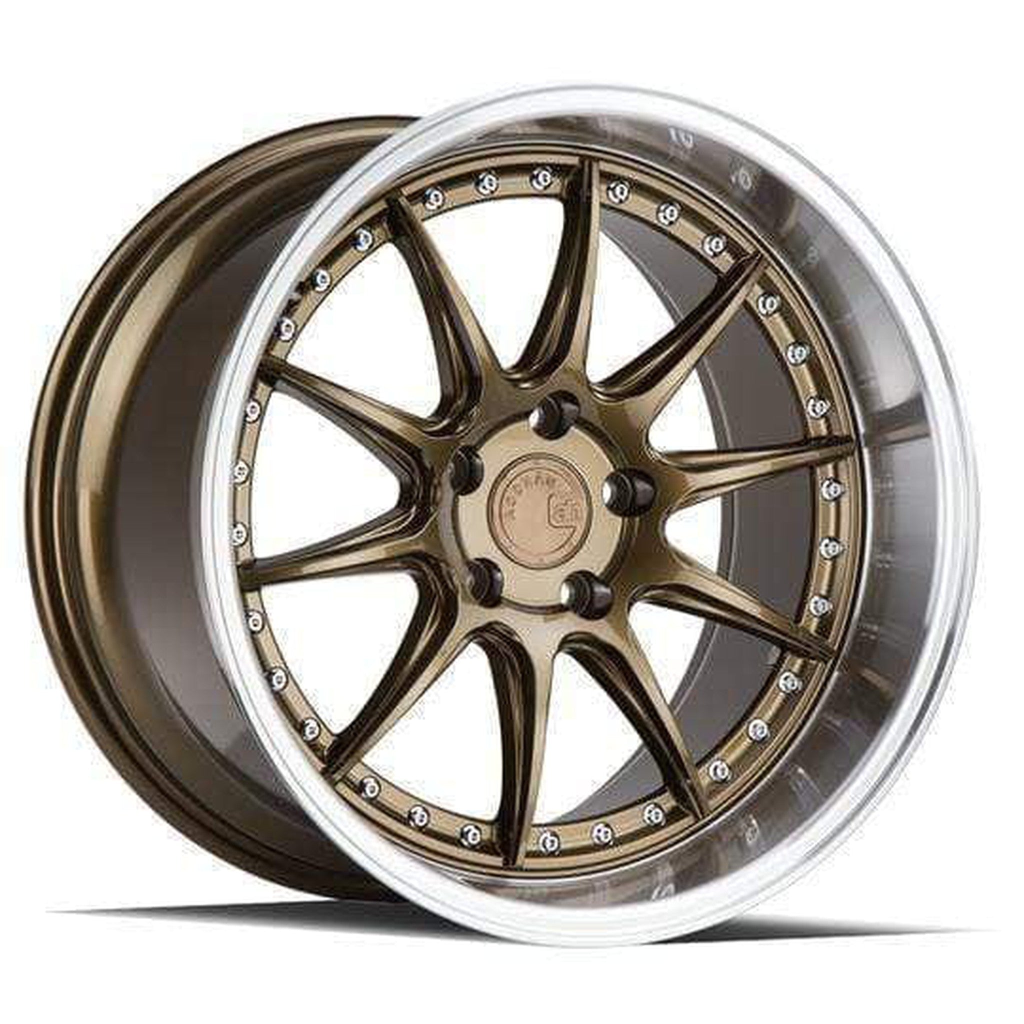 AodHan DS-07 Bronze w/Machined Lip Wheel 18x8.5 35mm 5x100
