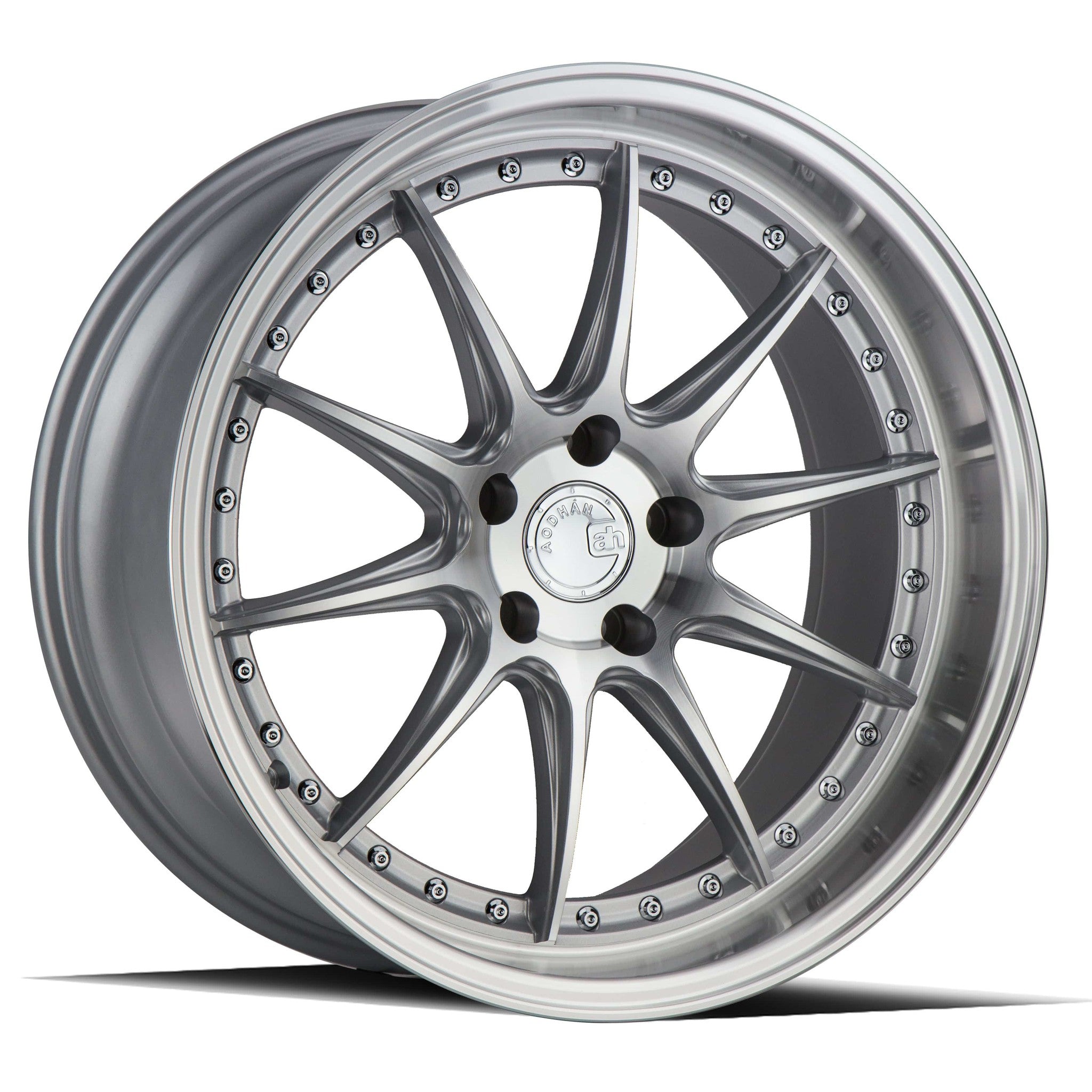 AodHan DS-07 Silver w/Machined Face Wheel 19x9.5 15mm 5x114.3