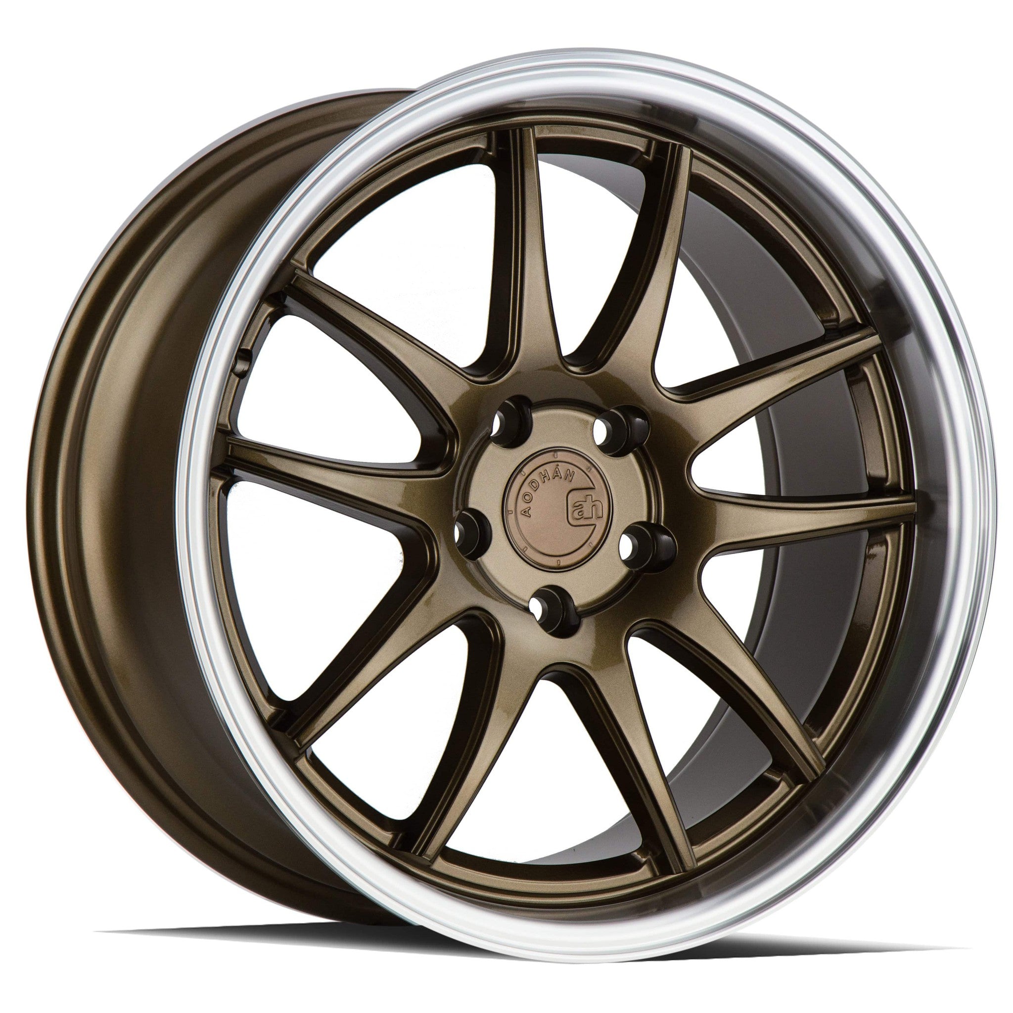 AodHan DS02 Bronze w/Machined Lip Wheel 18x8.5 35mm 5X100
