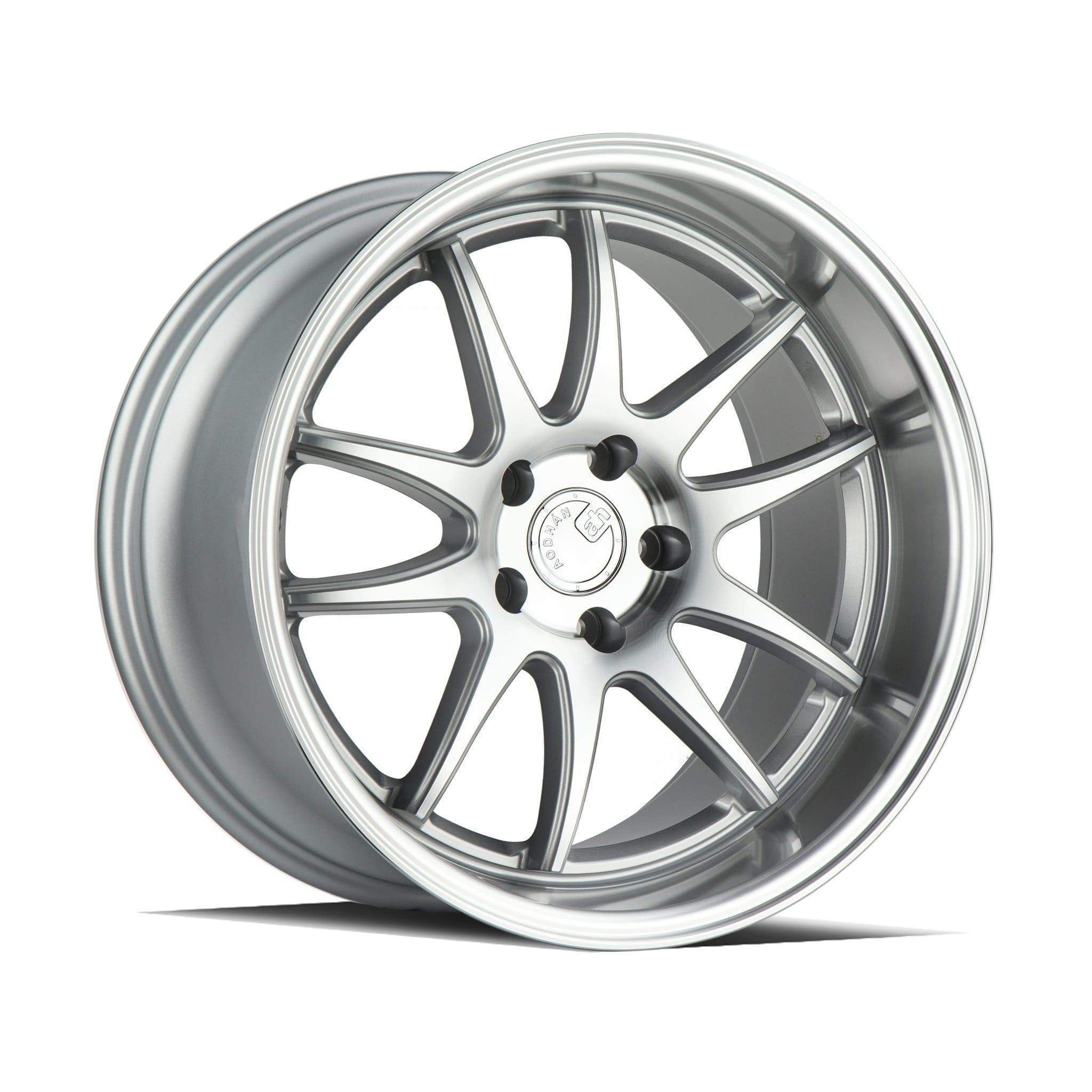 AodHan DS02 Wheel Silver w/Machined Face 18x9.5 5X100 73.1 Bore 35mm