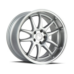 AodHan DS02 Wheel Silver w/Machined Face 18x9.5 5X100 73.1 Bore 35mm