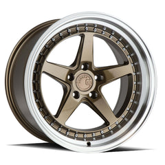 AodHan DS05 Bronze w/Machined Lip Wheel 18x10.5 15mm 5x114.3