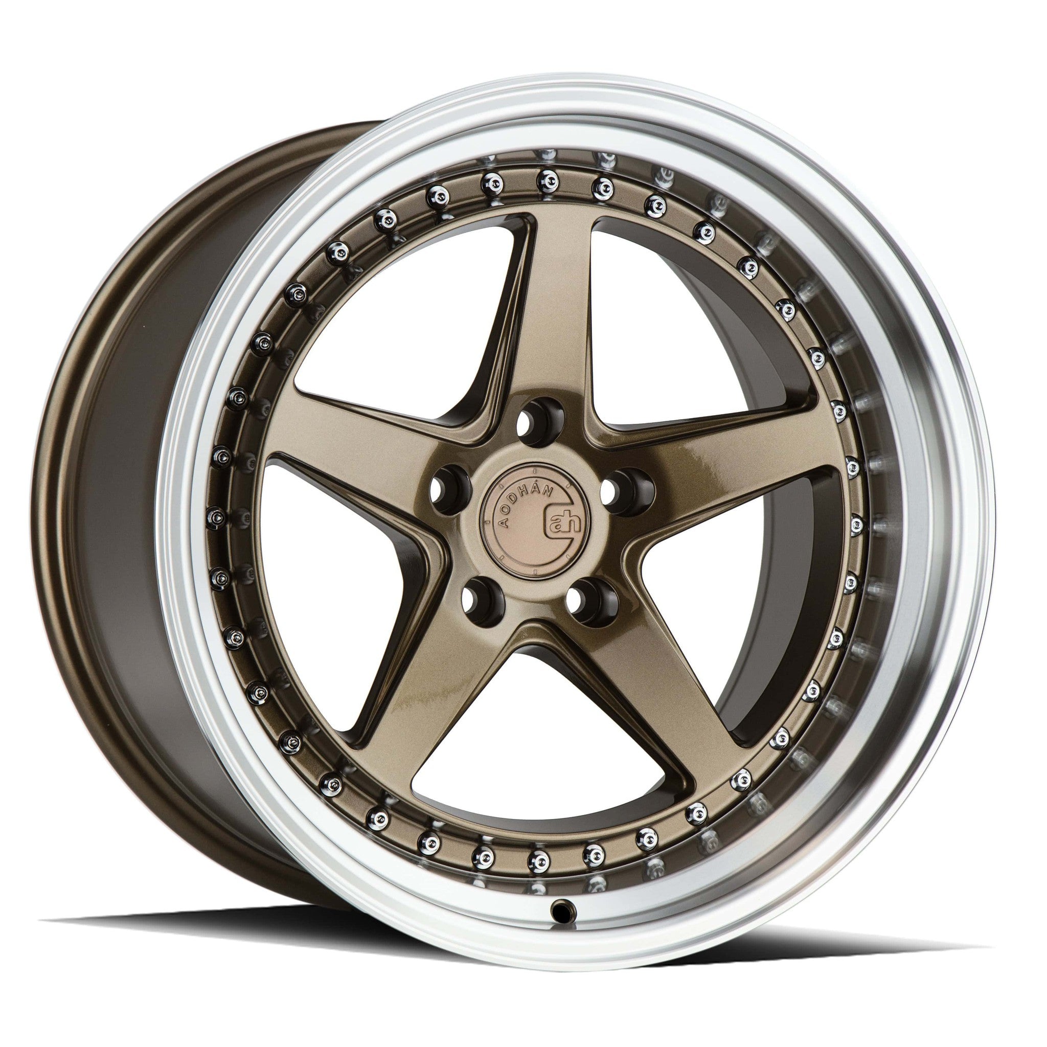AodHan DS05 Bronze w/Machined Lip Wheel 18x10.5 22mm 5x114.3