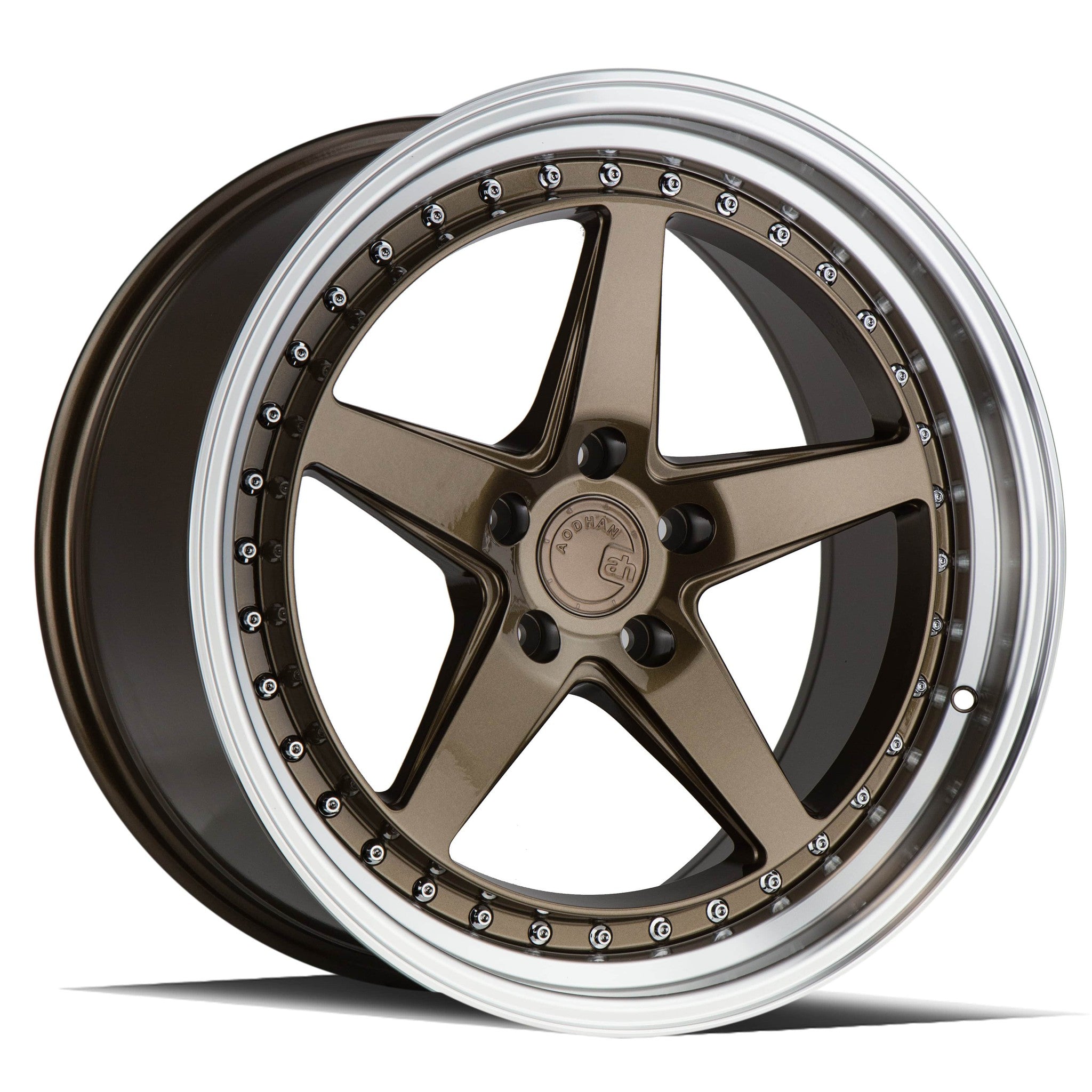 AodHan DS05 Bronze w/Machined Lip Wheel 18x9.5 35mm 5x100