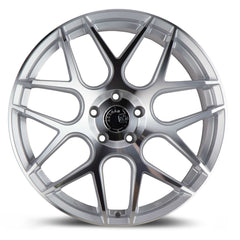 Aodhan AFF2 19x9.5 5x114.3 +35 Gloss Silver machined Face Wheel | AFF219955114335SMF