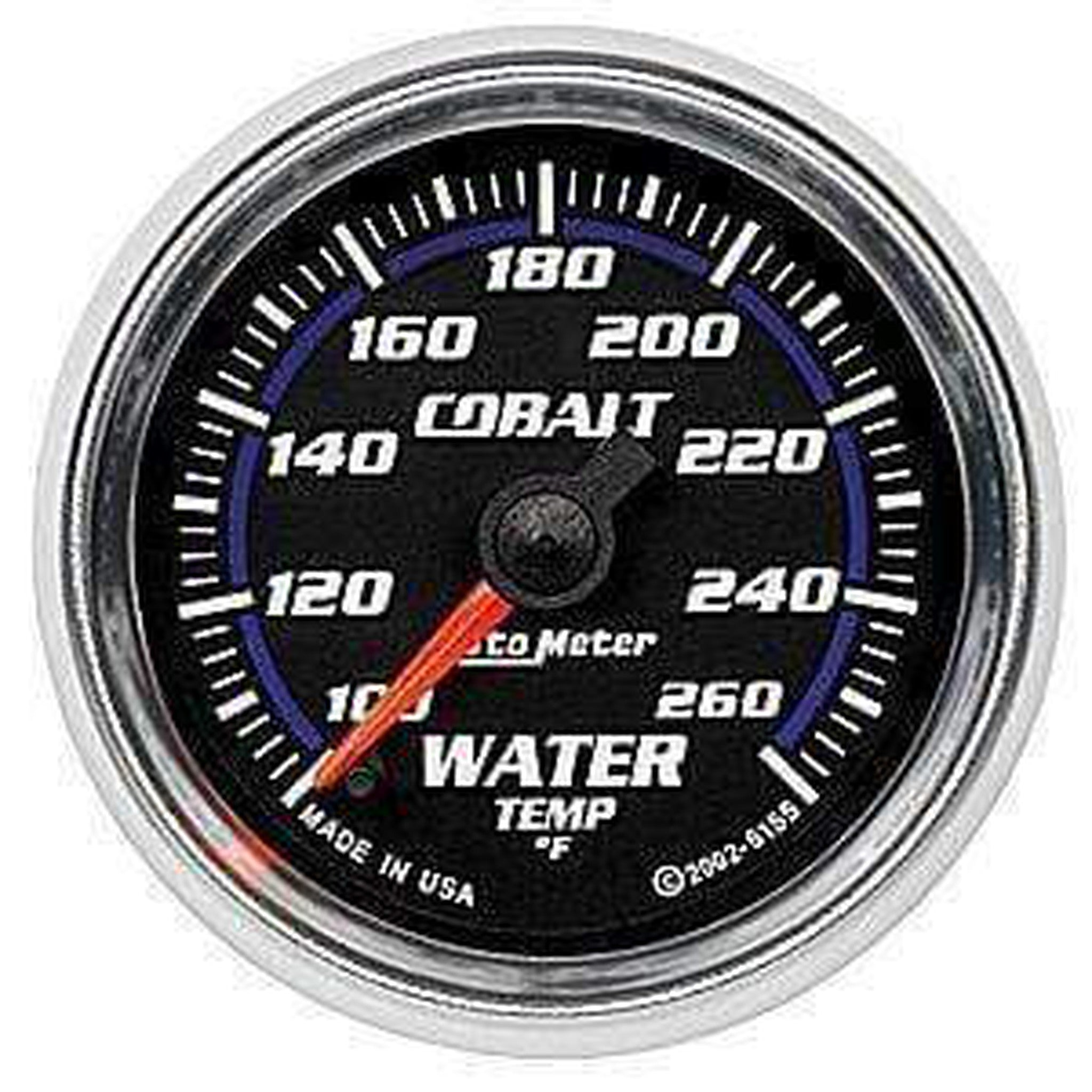 AutoMeter Cobalt Series Water Temp Gauge