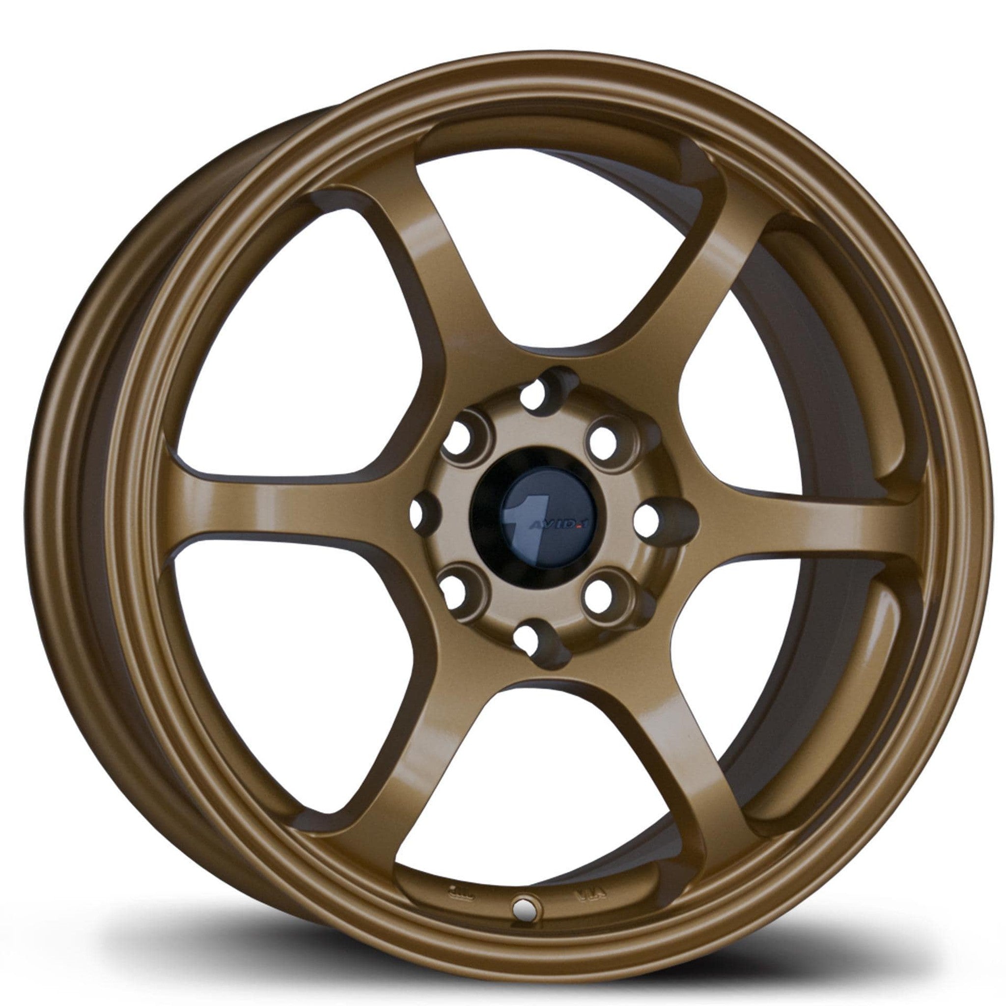 Avid.1 AV-02 Matte Bronze Wheel 15x6.5 4x100/114.3 38mm CB73.1 | AV021565MA38BZ
