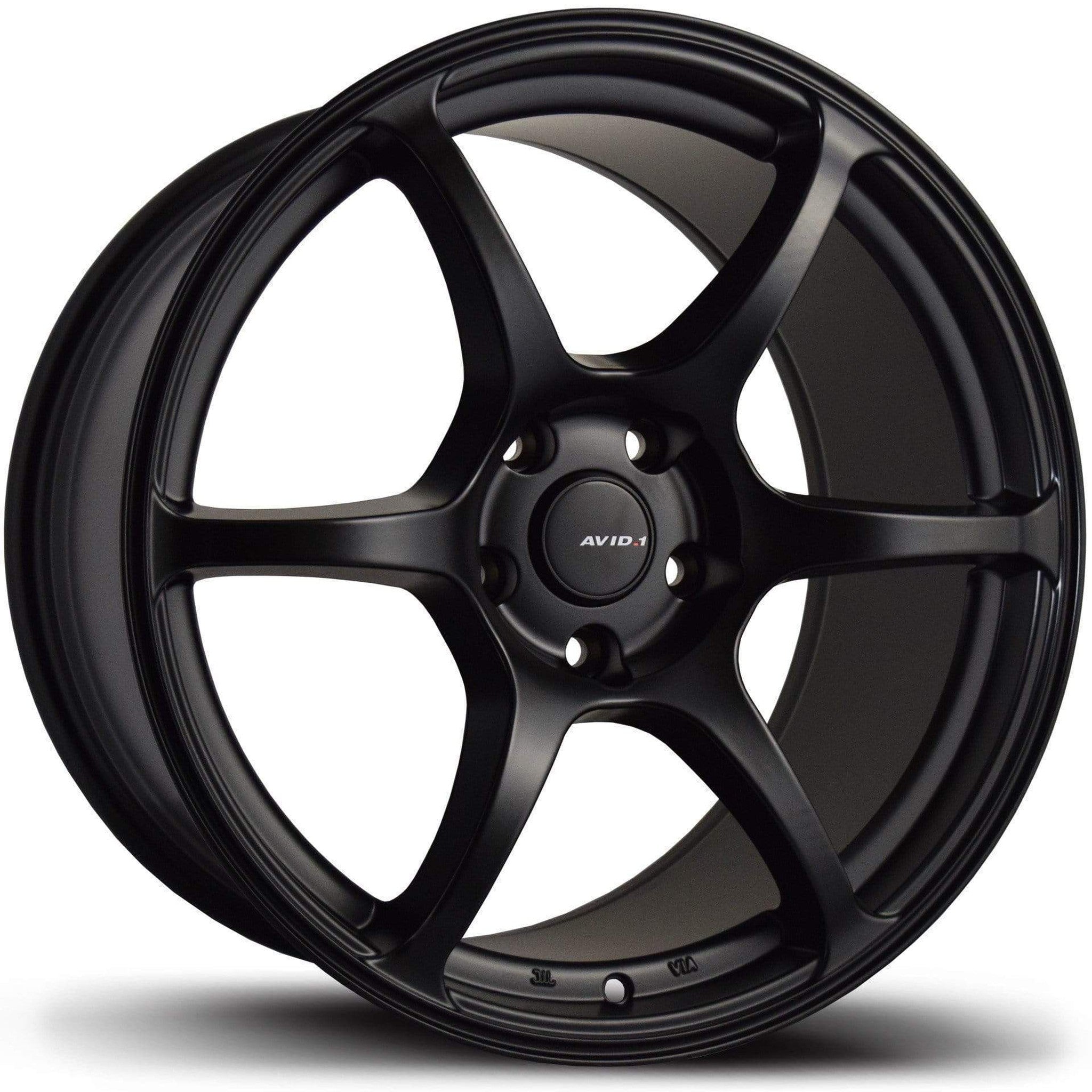 Avid.1 AV-26 Matte Black Wheel 18x8.5 5x114.3 35mm 73.1 | AV2618855H35BK