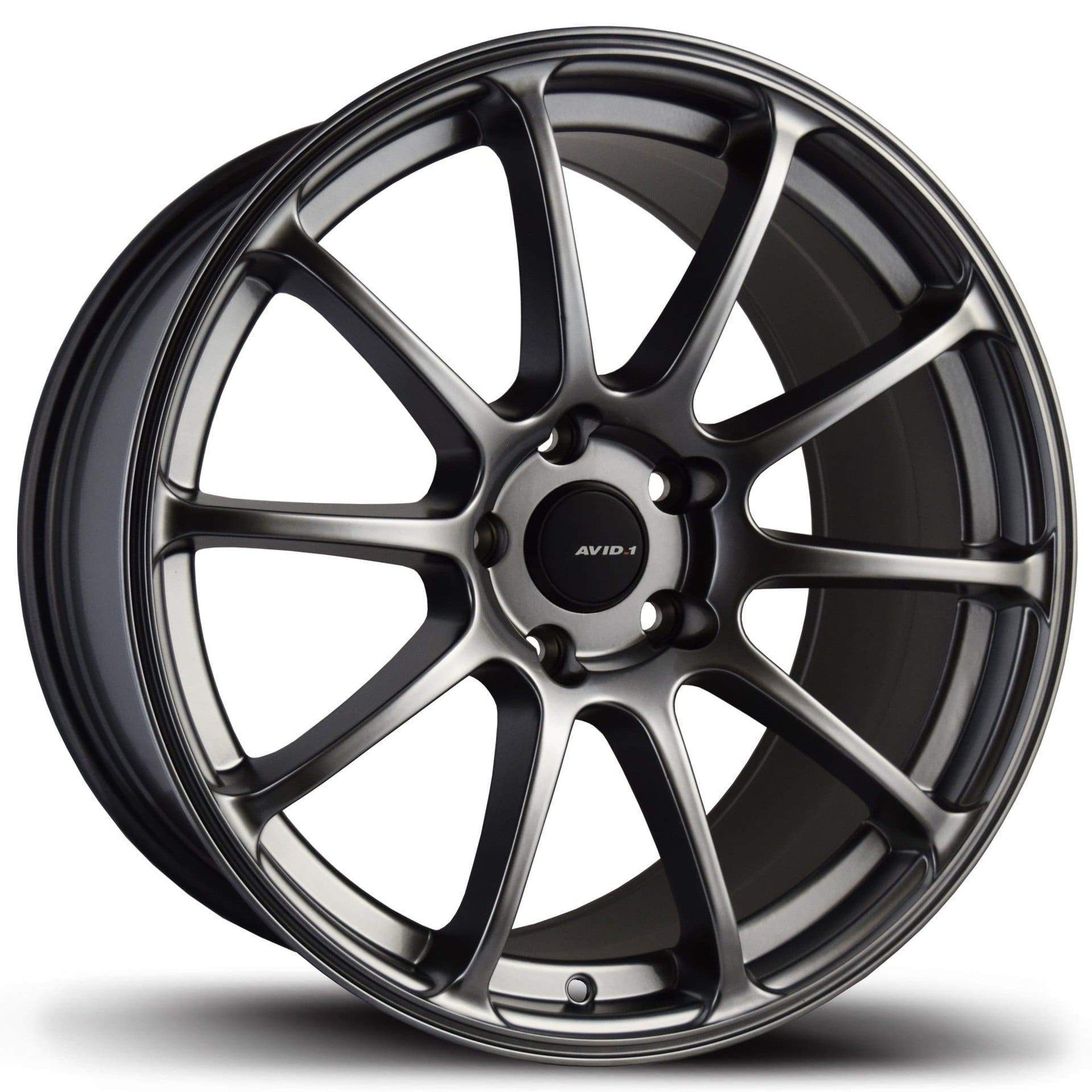 Avid.1 AV-27 Hyper Black Wheel 17x8 5x114.3 35mm 73.1 | AV2717805H35HB
