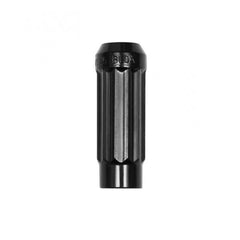 BLOX Racing 12-Sided P17 Tuner Lug Nut 12x1.25 - Black Steel - Single Piece