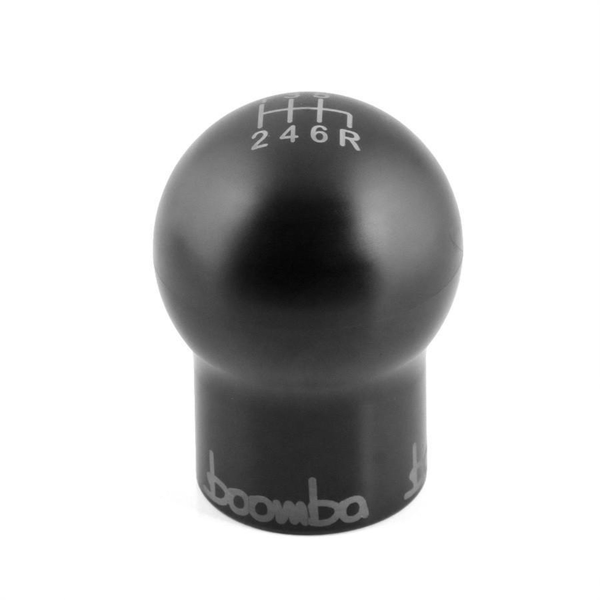 Boomba Round 270G Shift Knob 6 Speed Subaru WRX 02-26 / STI 04-21 - Black | 031000020100
