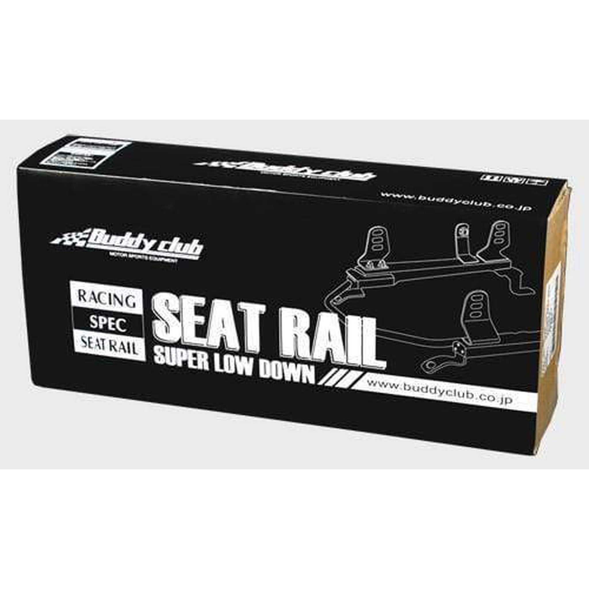 Buddy Club Racing Spec Seat Rail 2009-2015 Nissan GTR DRIVER SIDE