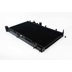 CSF High-Performance Aluminum 1-Row Radiator Black Subaru 08-21 WRX & STI (MT) | 7094B
