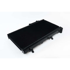 CSF High-Performance Aluminum 1-Row Radiator Black Subaru 08-21 WRX & STI (MT) | 7094B
