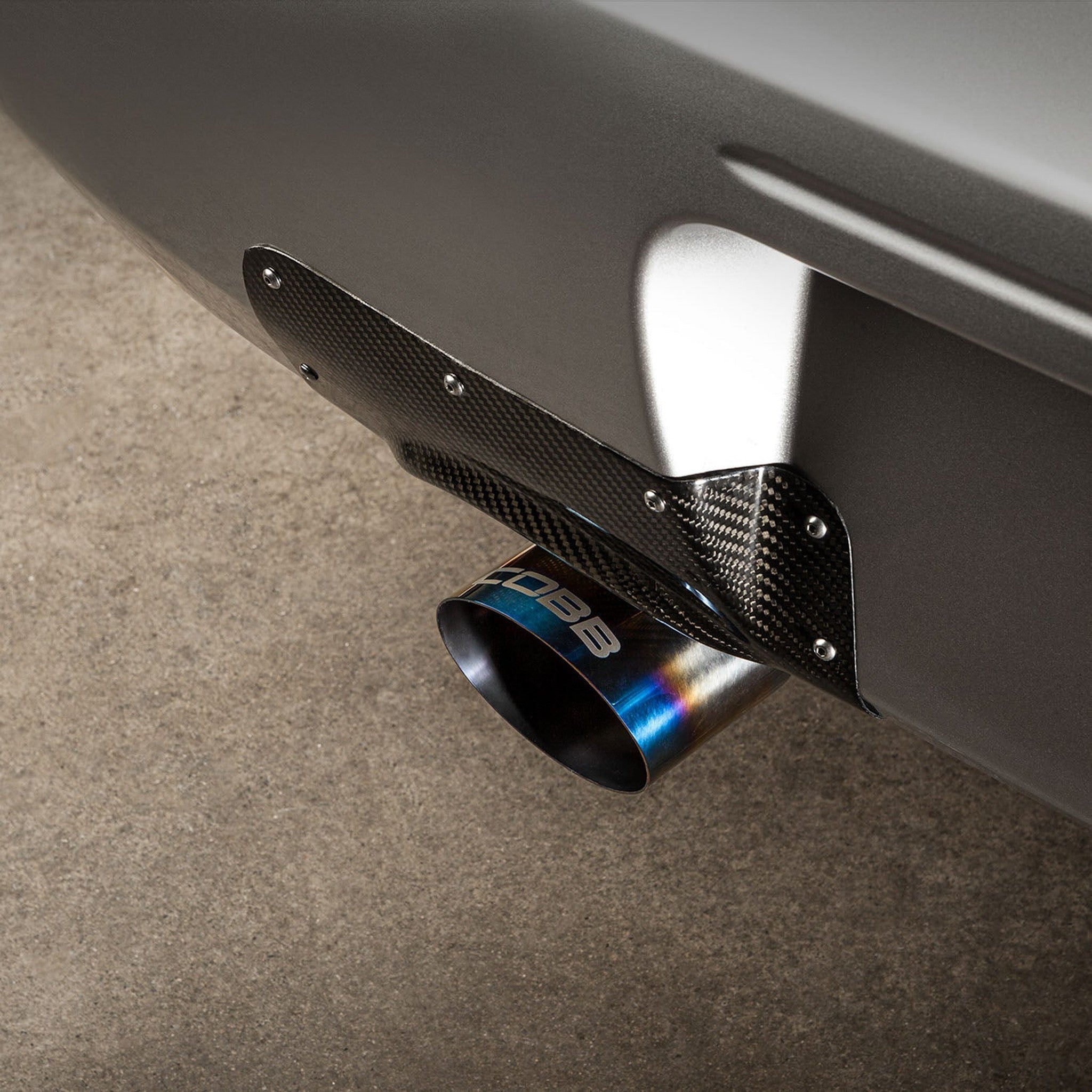 Cobb Exhaust Tip Kit Replacement Blued Titanium Subaru WRX / STI 2002-2007 | 512140-B