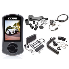 Cobb NexGen Stage 2 Redline Carbon Fiber Power Package Black TMIC Subaru WRX 15-21 | SUB004NG2W-BK-RED