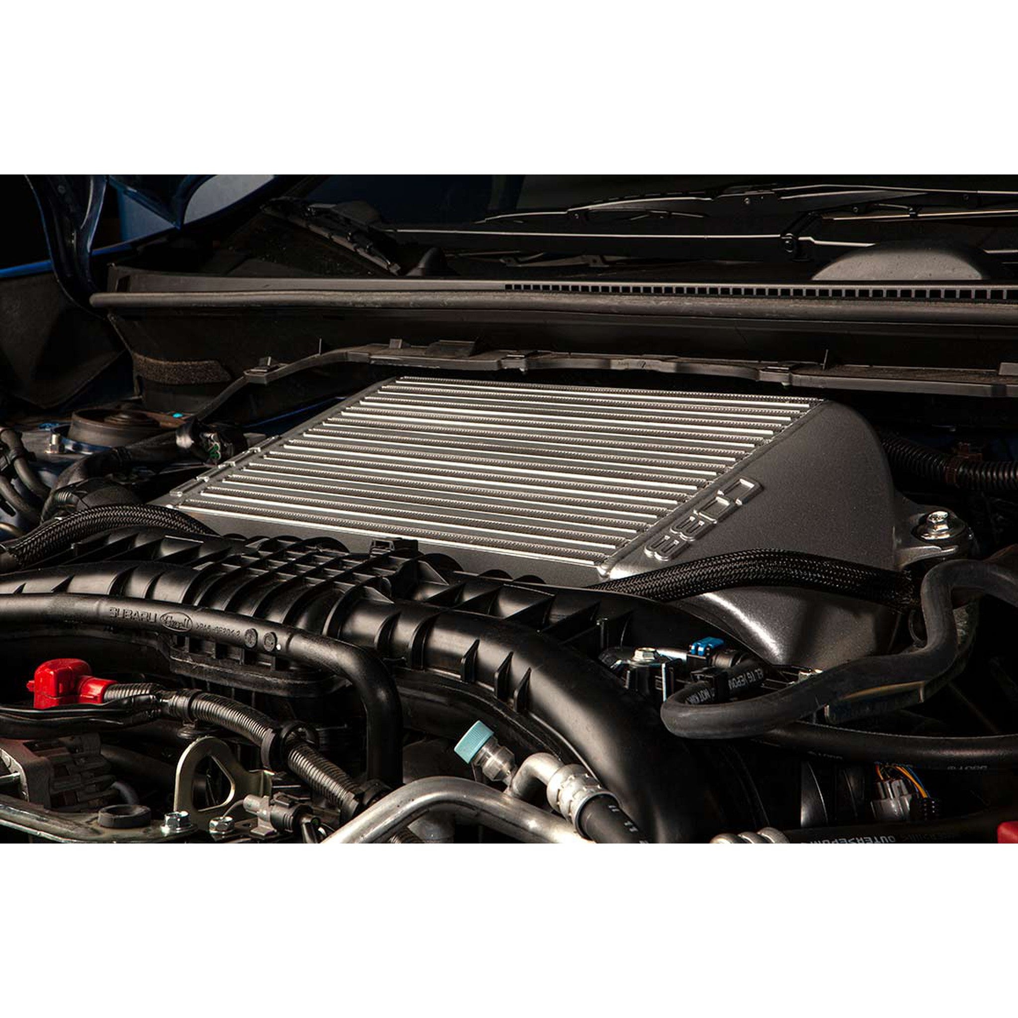 Cobb Top Mount Intercooler Kit Black Subaru WRX 2015-2021 | B42400-BK