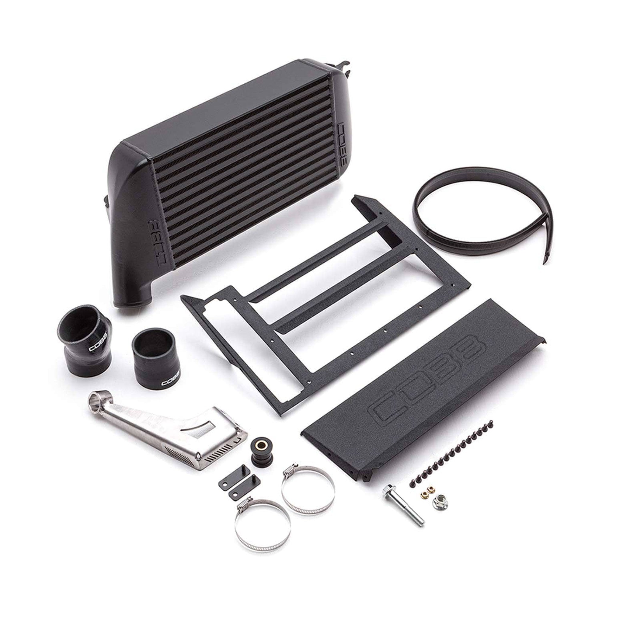 Cobb Top Mount Intercooler Kit Black Subaru WRX 2015-2021 | B42400-BK