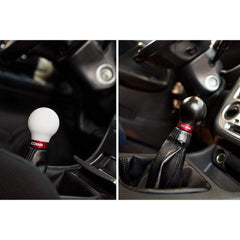 Cobb Tuning Shift Knob White w/ Black 2002-2014 WRX / 2005-2009 Outback XT / Legacy GT / 2004-2008 Forester XT | 211350-W-BK